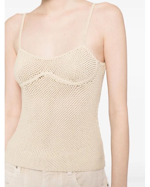 JNBY Natural Knitted Vest Top