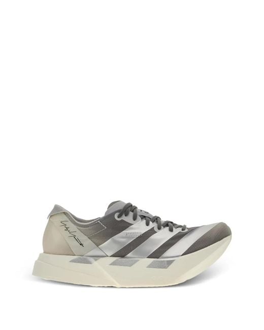 Y-3 White Adios Pro 4 Sneakers for men