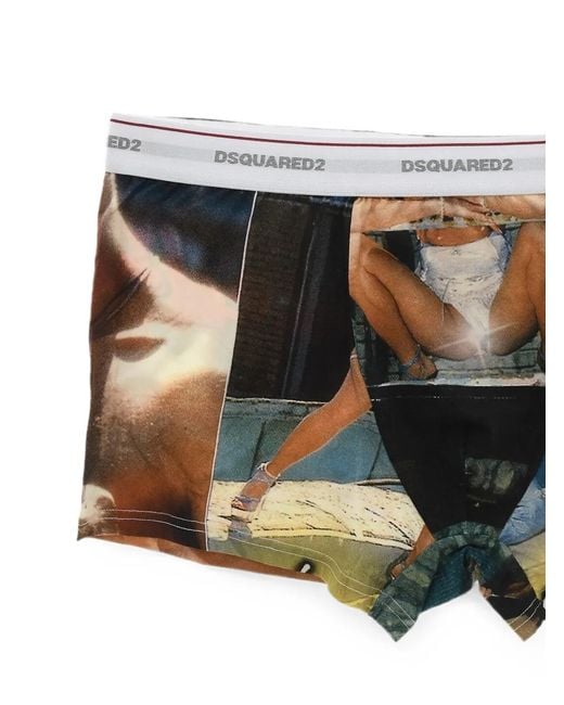 DSquared² Natural Rocco Trunk for men