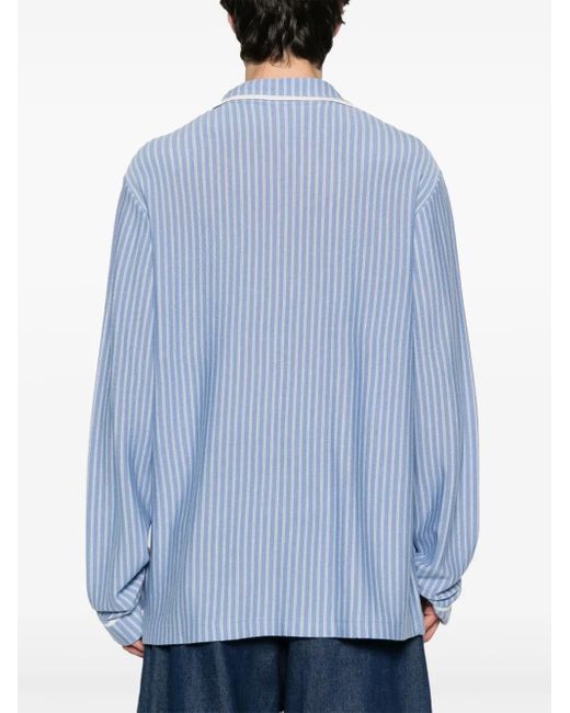 Charles Jeffrey Blue Gestricktes Hemd