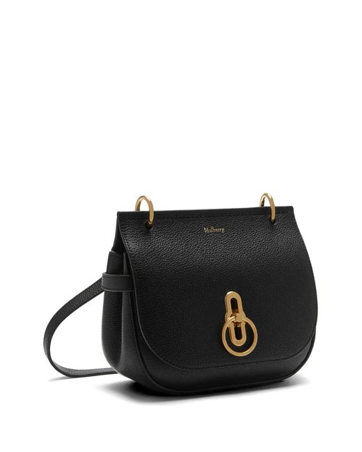 Mulberry Black Small Amberly Satchel Bag