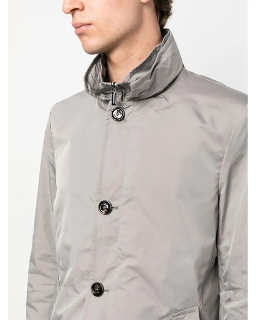 Moorer Gray Nabucco-Km Padded Jacket for men