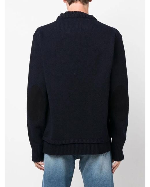 Maison Margiela Blue Sweaters for men