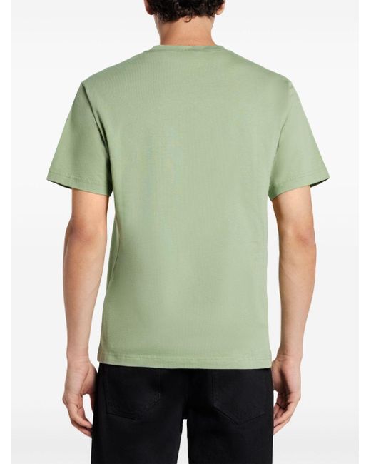 Camiseta con logo estampado KENZO de hombre de color Green