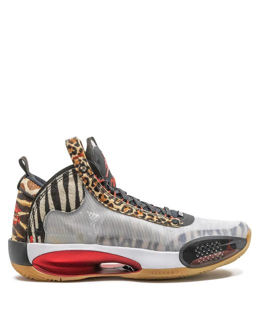 Nike White Air Xxxiv "Jayson Tatum Pe" Sneakers for men