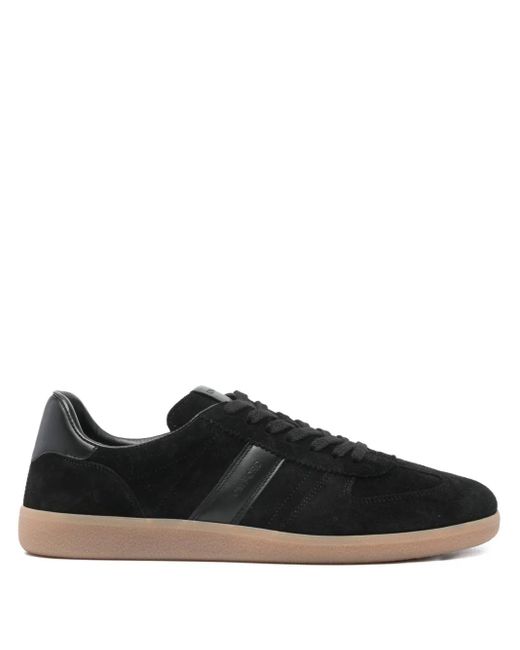 Tom Ford Suède Sneakers in het Black voor heren
