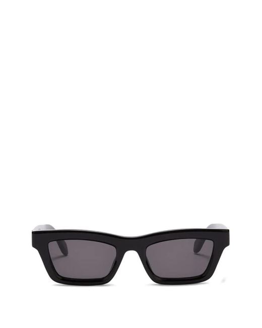 Palm Angels Black Melrose Cat-Eye Sunglasses