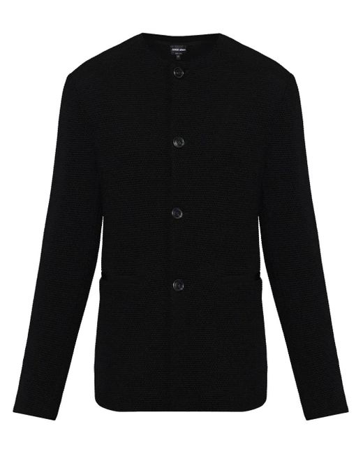 メンズ Giorgio Armani シングルジャケット Black