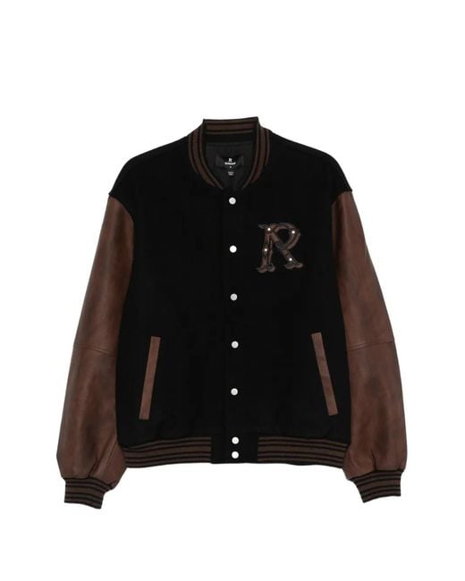 Represent Black Bomber Jacket for men