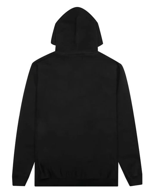 Neighborhood Black Logo-Embroidered Hoodie for men