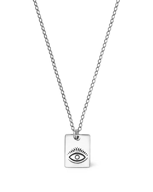 Elle Macpherson Metallic Hypnos Eye Necklace
