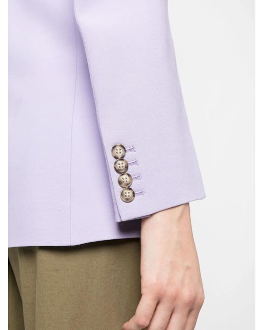 Victoria Beckham Purple Blazers