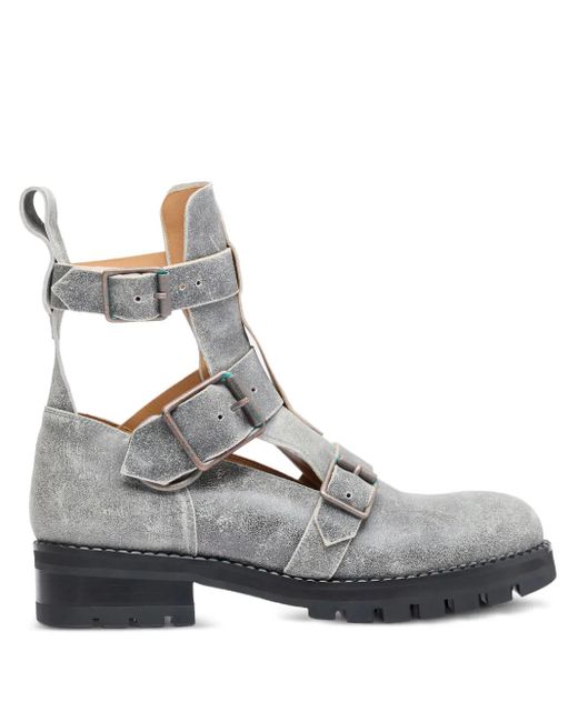 Bottines À Découpes Vivienne Westwood pour homme en coloris Gray