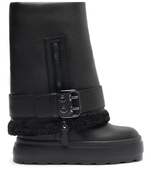 Casadei New Double Face 80mm ブーツ Black