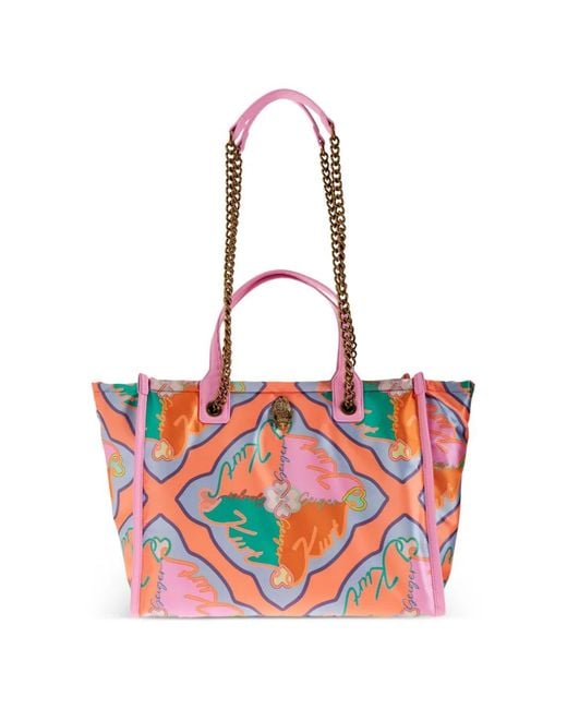 Kurt Geiger White Hoxton Tote Bag