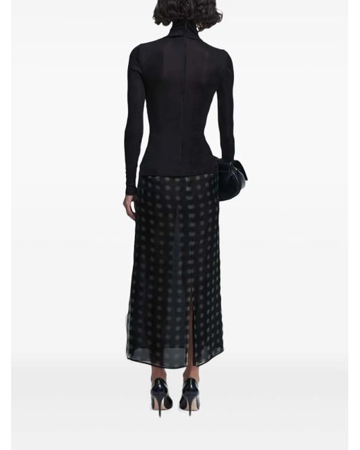 16Arlington Gray Dia Midi Skirt