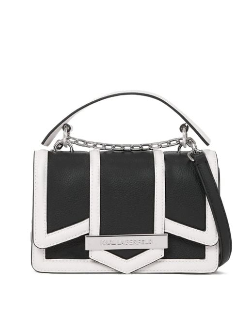 Karl Lagerfeld Black Small K-Nova Cross Body Bag