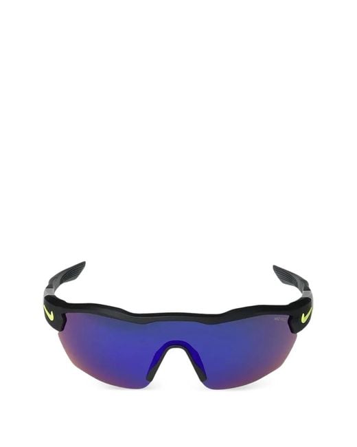 Nike Purple Show X3 Elite L Geometric-Frame Sunglasses for men