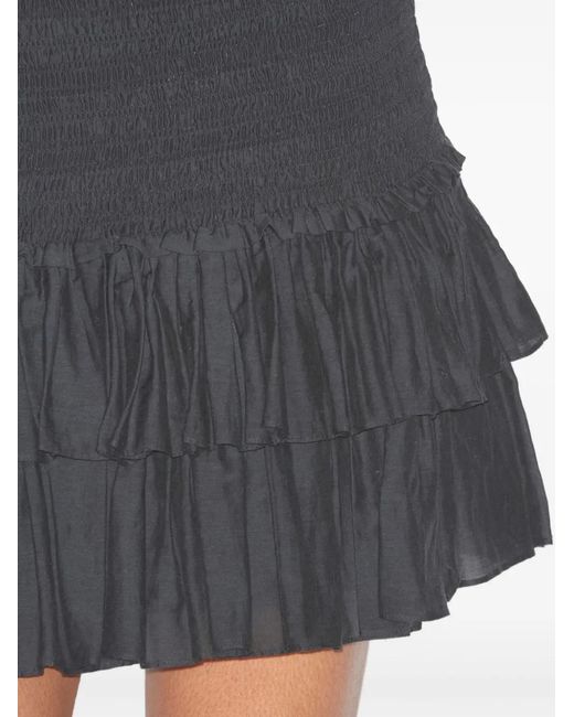 Isabel Marant Gray Naomi Cotton Mini Skirt