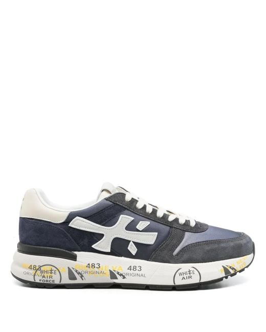 Premiata White Leather Sneakers for men