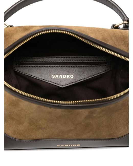 Sandro Metallic Tangoso Tote Bag