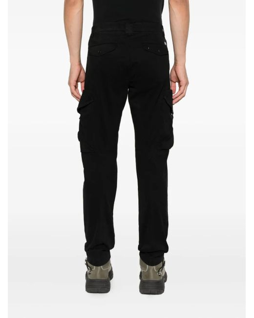 C P Company Cargo Broek Met Lens-Detail in het Black voor heren