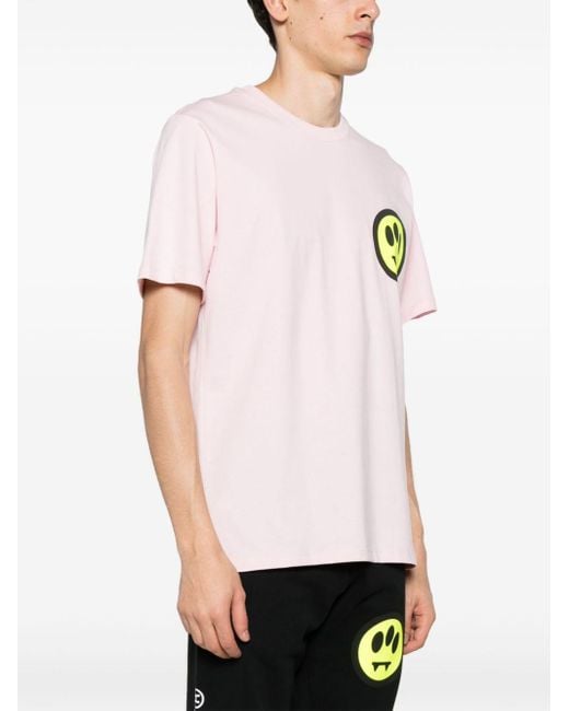 Camiseta con logo estampado Barrow de color Pink