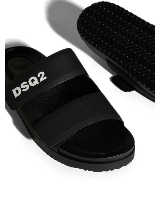 DSquared² Sandalen Mit Klettverschluss in Black für Herren