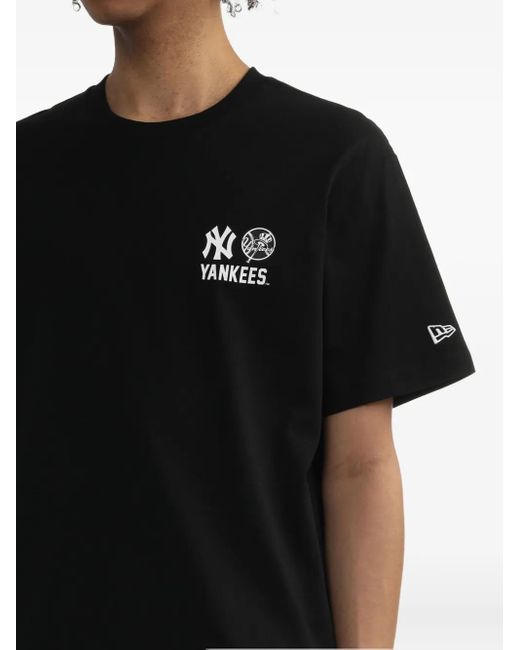 KTZ Black Yankees-Logo T-Shirt for men