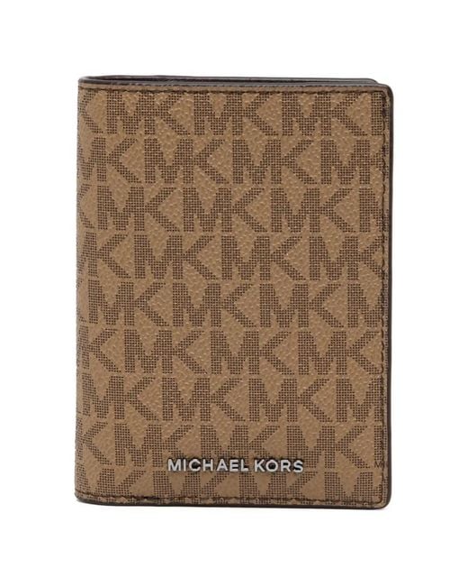 Michael Kors Brown Hudson Cardholder for men