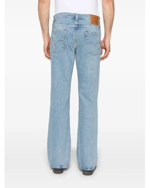 Levi's Blue Slim Bootcut Jeans for men
