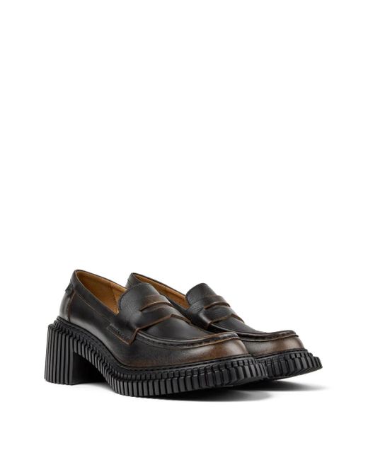 Camper Black Mocassini