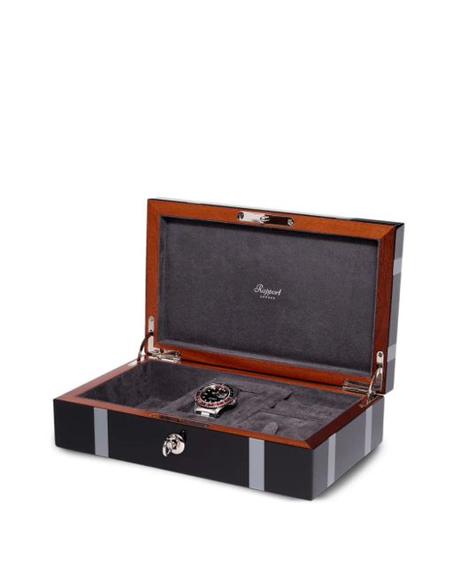 Rapport Black Carnaby Watch And Accessory Box