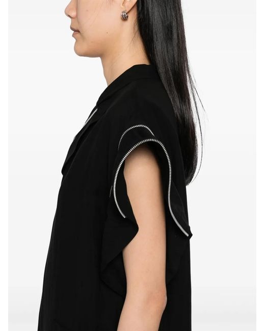Camicia Con Zip di Limi Feu in Black