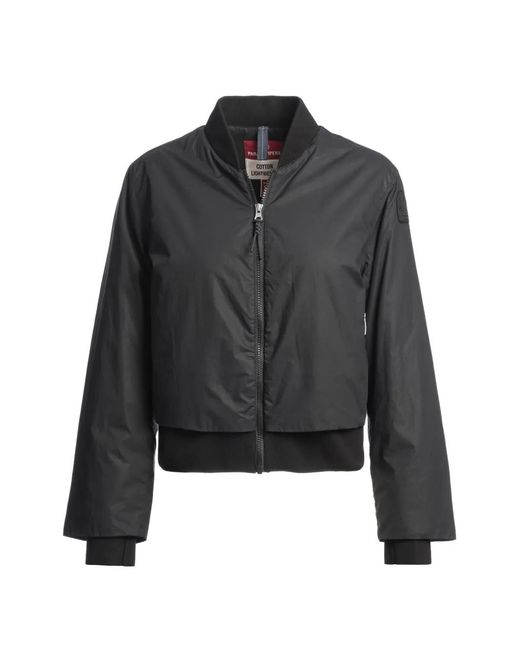 Parajumpers Black Zip-Up Lightweight Jacket