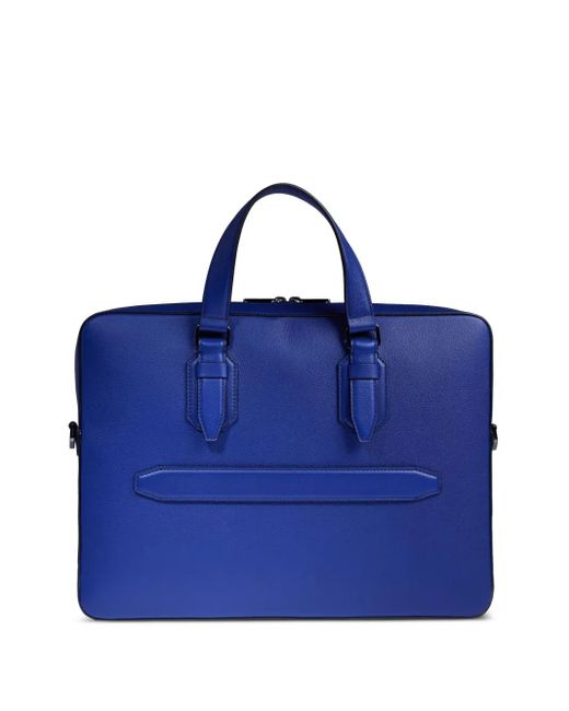 Lancel Blue Charlie De Briefcase for men