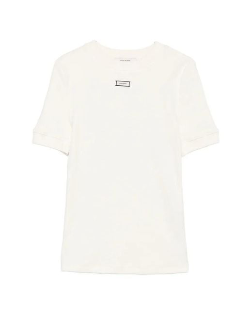 Entire studios White Logo-Patch Shorts