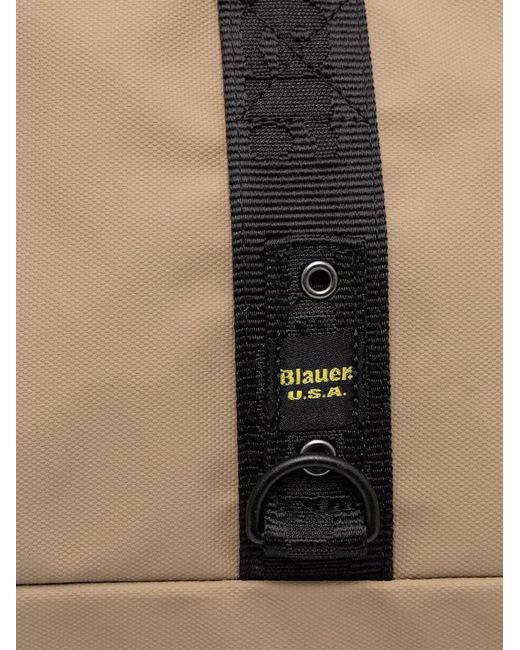 Blauer Natural Logo-Tape Duffle Bag for men