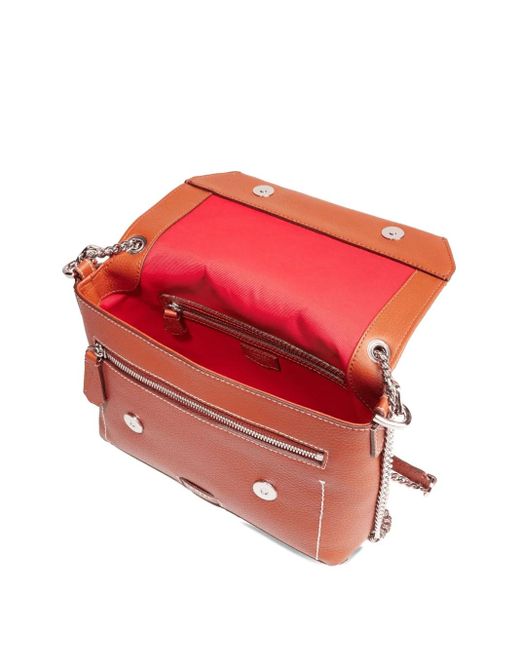 Lancel Red Mittelgroßer Ninon Soft Tote Bag