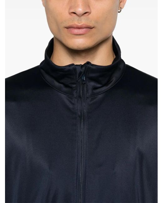 Balenciaga Blue Zip-Up Sweatshirt for men