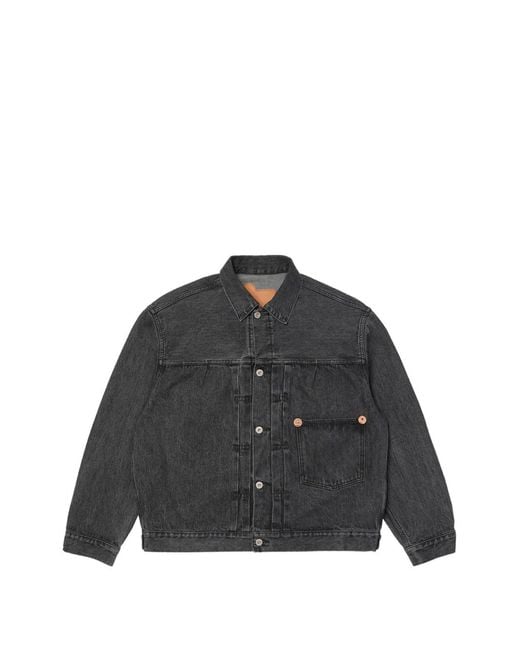 Woolrich Black Outdoor Label Selvedge Denim Jacket