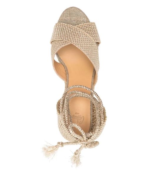 Castaner Natural 90Mm Becca Espadrilles