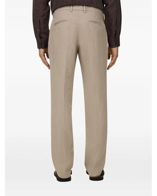 Boggi Natural Linen Pants for men
