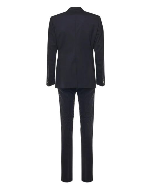 Dolce & Gabbana Black Double-Button Single-Breasted Suit for men