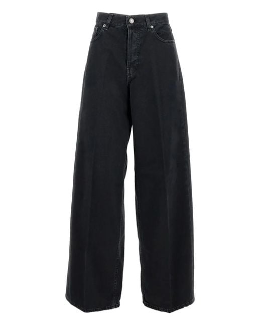 Haikure Blue Jeans mit weitem Bein