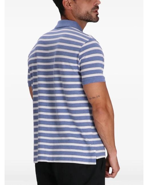 Polo Bear A Righe di Polo Ralph Lauren in Blue da Uomo