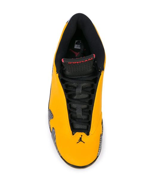 Nike Yellow Air 14 "University" Sneakers