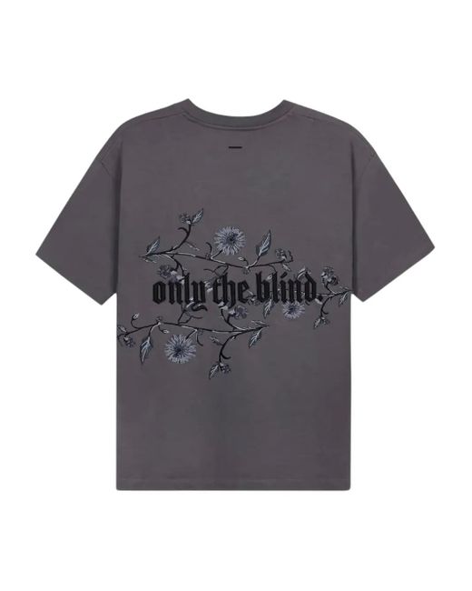 Only the Blind Purple Wildflower T-Shirt for men