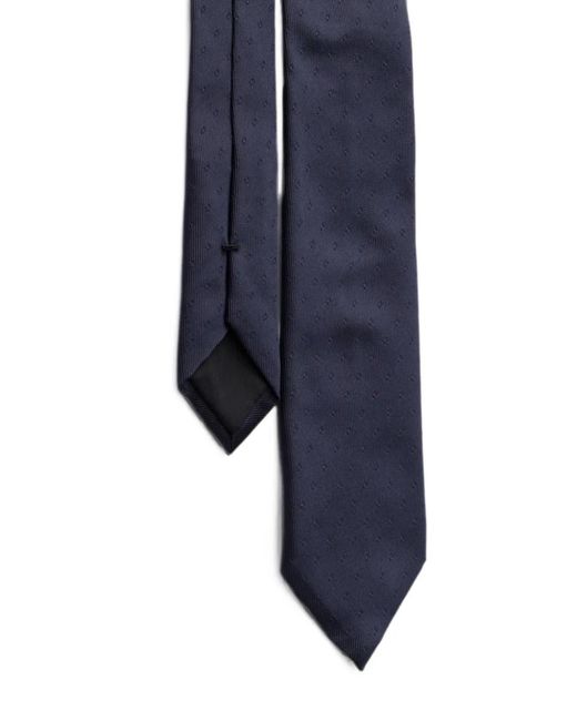 Prada Blue Silk Tie for men