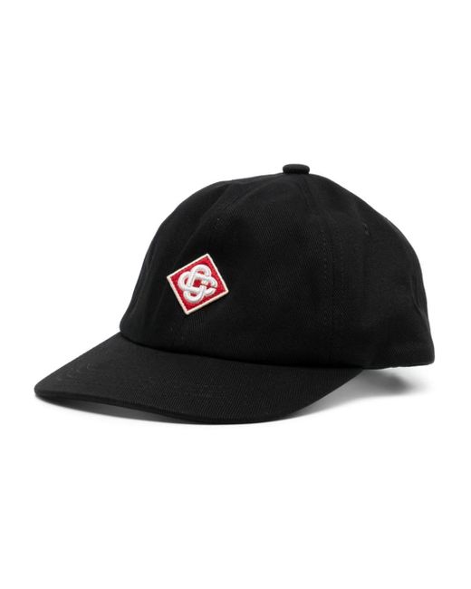 Casablancabrand Black Diamond-logo Baseball Cap for men